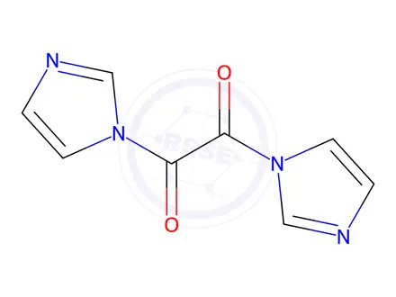 Chemical structure of 1,1'-Oxalyldiimidazole