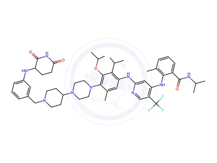 Chemical structure of 2,3-Dihydro-1-methyl-2-(1-methyl-1H-indol-3-yl)-1H-1-benzazepine-3,4-dimethanol