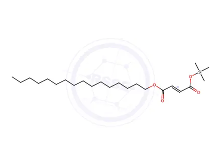 Chemical structure of Palmityl Trimethylsilyl Fumarate