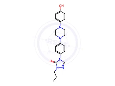 Chemical structure of Itraconazole Impurity 96