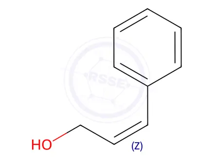 Chemical structure of (Z)-3-Phenyl-2-propen-1-ol