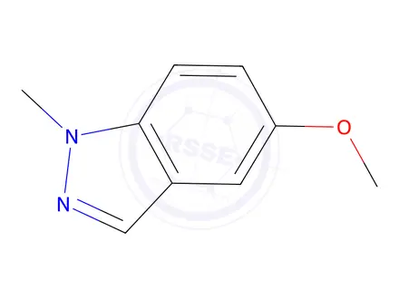 Chemical structure of 5-Methoxy-1-methylindazole