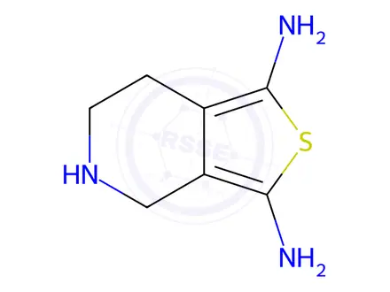 Chemical structure of 4,5,6,7-Tetrahydrobenzothiazole-2,6-diamine Dihydrobromide