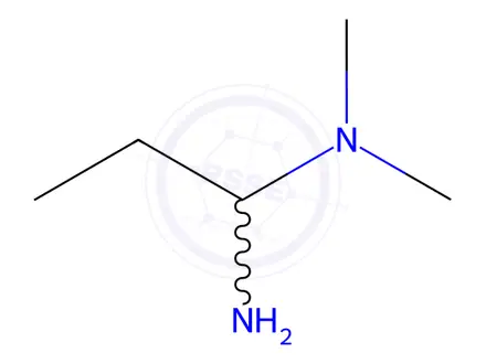 Chemical structure of N,N-dimethylpropanediamine