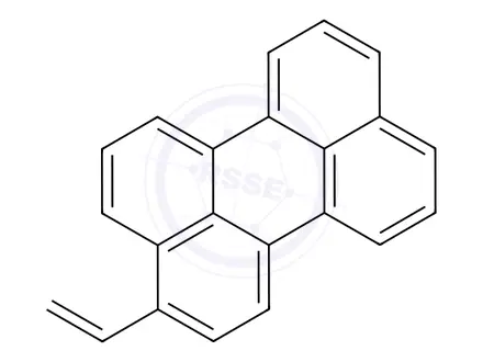 Chemical structure of 3-Vinylperylene