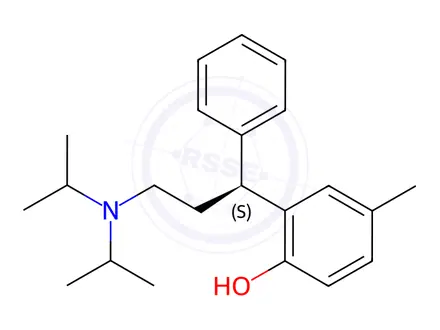 Chemical structure of Tolterodine EP Impurity F