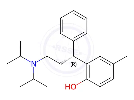 Chemical structure of Tolterodine