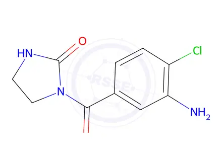 Chemical structure of 1-(3-Amino-4-chloro-benzoyl)-imidazolidin-2-one
