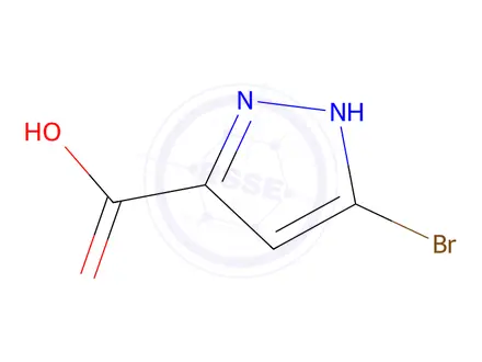 Chemical structure of 5-Bromo-1H-pyrazole-3-carboxylic Acid