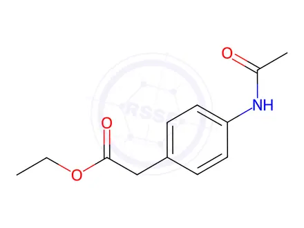 Chemical structure of Ethyl 4-Acetamidophenylacetate