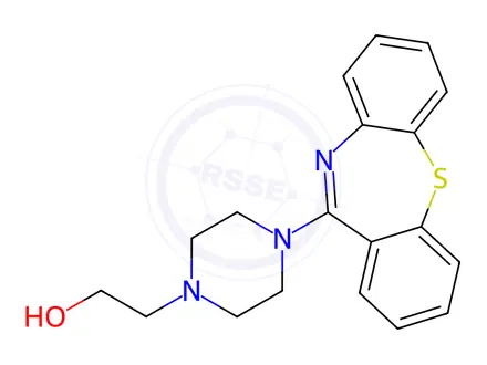 Chemical structure of Quetiapine EP Impurity I (2HCl Salt)