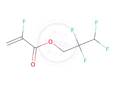 Chemical structure of 2,2,3,3-Tetrafluoropropyl2-fluoroacrylate