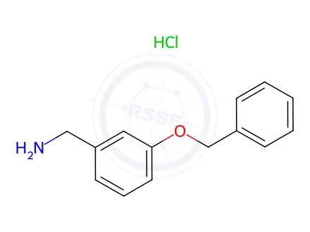 Chemical structure of (3-(Benzyloxy)phenyl)methanamine hydrochloride