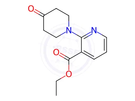 Chemical structure of Ethyl 2-(4-Oxopiperidin-1-yl)nicotinate