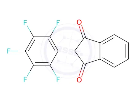 Chemical structure of Fluindione Impurity 15