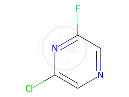 Chemical structure of 6-Fluoro-2-chloropyrazine