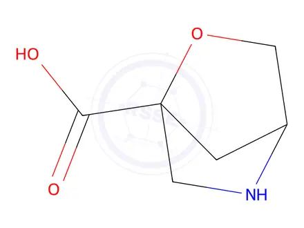 Chemical structure of 2-Oxa-5-azabicyclo[2.2.1]Heptane-1-carboxylic acid