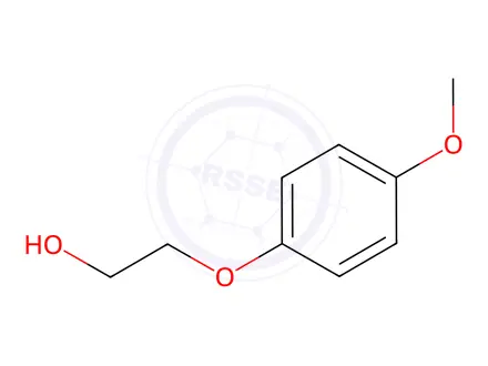 Chemical structure of 2-​(4-​Methoxyphenoxy)​ethanol