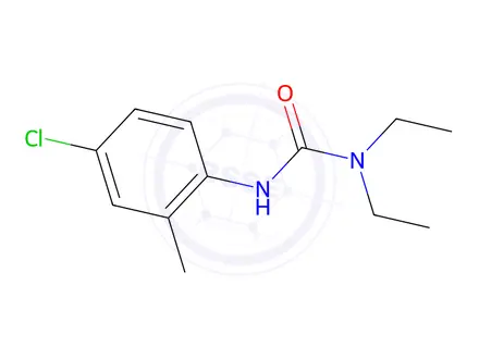 Chemical structure of 3-(4-Chloro-2-methylphenyl)-1,1-diethylurea