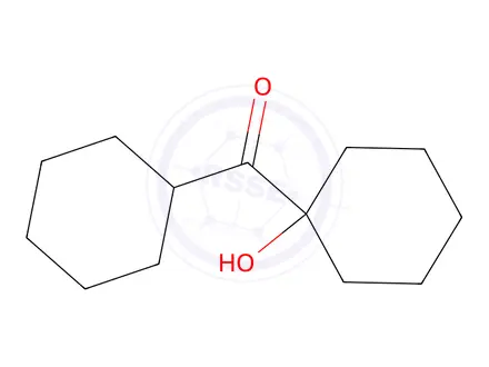 Chemical structure of Cyclohexyl(1-hydroxycyclohexyl)methanone