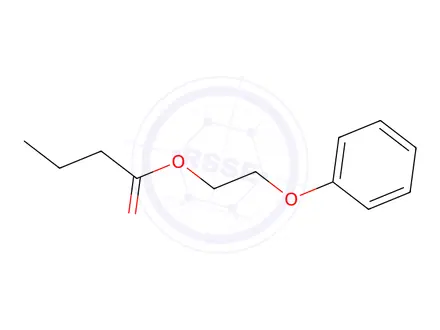 Chemical structure of 2-Phenoxyethyl butyrate