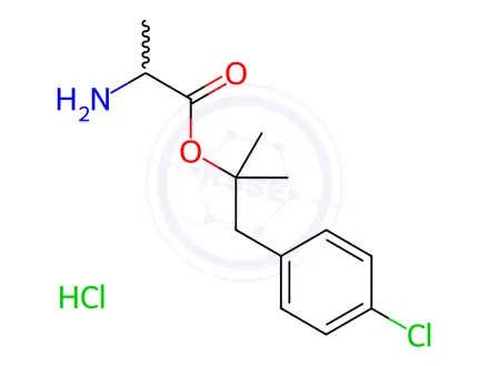Chemical structure of Alaproclate hydrochloride