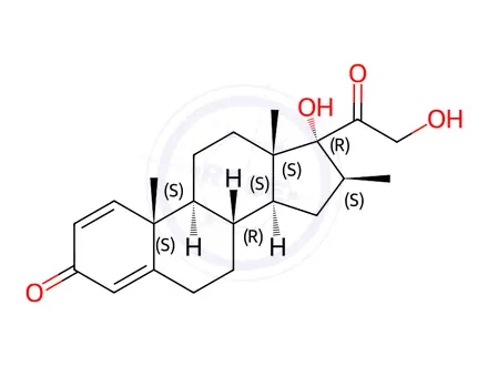 Chemical structure of Betamethasone EP Impurity J
