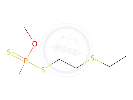 Chemical structure of Thiometon