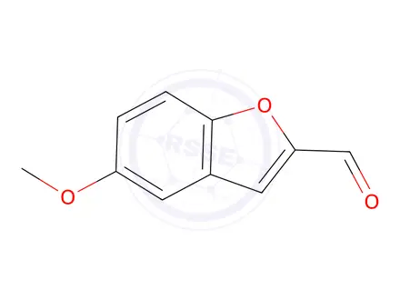 Chemical structure of 5-Methoxybenzofuran-2-carbaldehyde
