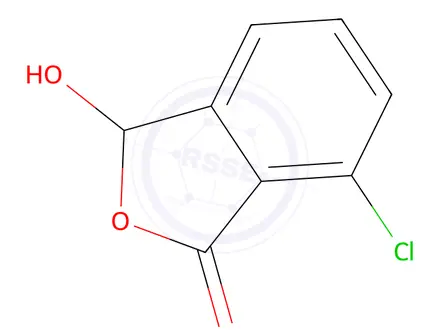 Chemical structure of 7-Chloro-3-hydroxy-3H-isobenzofuran-1-one