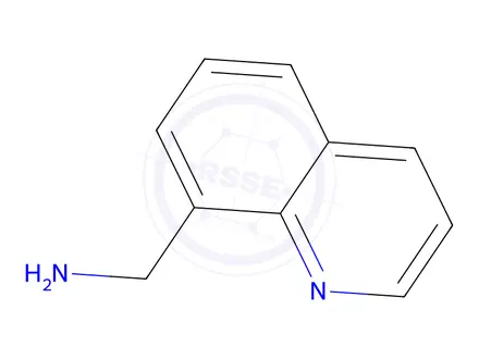 Chemical structure of (Quinolin-8-ylmethyl)amine