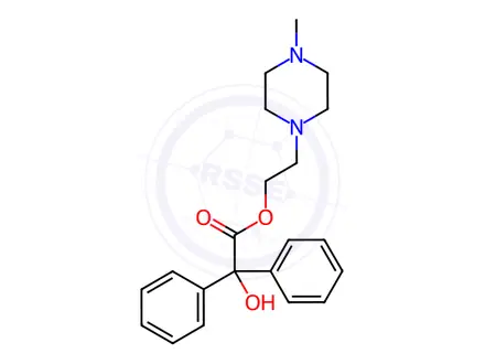 Chemical structure of Benactyzine Impurity 3