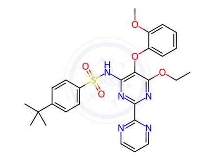 Chemical structure of Deoxybosentan