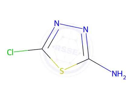 Chemical structure of 5-Chloro-1,3,4-thiadiazol-2-amine