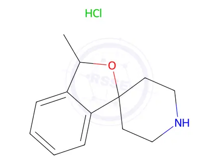 Chemical structure of 3-Methyl-3H-spiro[isobenzofuran-1,4'-piperidine] hydrochloride