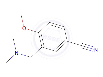 Chemical structure of 3-((Dimethylamino)methyl)-4-methoxybenzonitrile