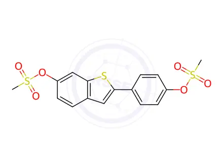 Chemical structure of Raloxifene Impurity 5