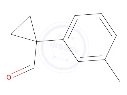 Chemical structure of 1-(3-Methylphenyl)-cyclopropanecarboxaldehyde