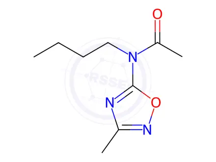 Chemical structure of N-Butyl-N-(3-methyl-1,2,4-oxadiazol-5-yl)acetamide