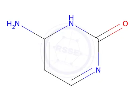 Chemical structure of 2-Pyrimidinol, 1,4-dihydro-4-imino-, (Z)-(9CI)