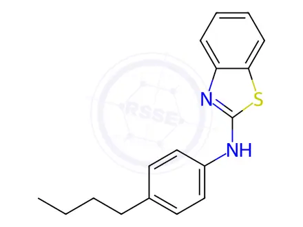 Chemical structure of N-(4-Butylphenyl)-1,3-benzothiazol-2-amine