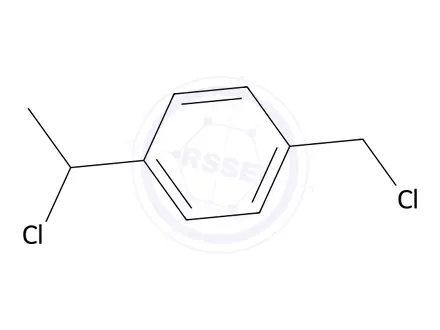 Chemical structure of 1-(1-Chloroethyl)-4-(chloromethyl)benzene