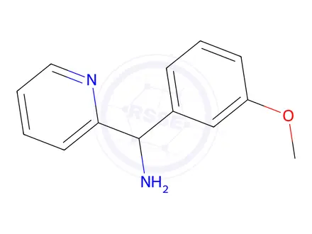 Chemical structure of (3-Methoxyphenyl)(pyridin-2-yl)methanamine
