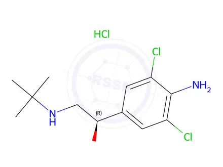 Chemical structure of R-Clenbuterol Hydrochloride