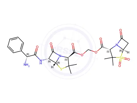Chemical structure of Sultamicillin Tosilate