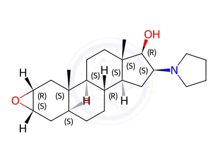 Chemical structure of Rocuronium Bromide Impurity 137