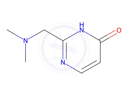 Chemical structure of 2-((DiMethylaMino)Methyl)pyriMidin-4(3H)-one