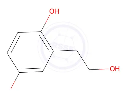 Chemical structure of 2-(2-Hydroxyethyl)benzene-1,4-diol