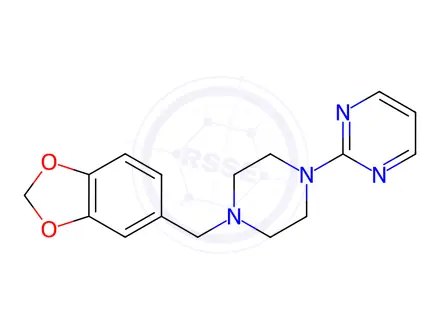 Chemical structure of Piribedil