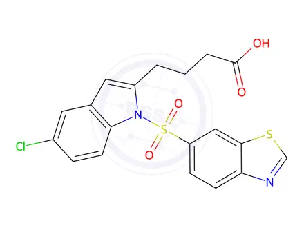 Chemical structure of Lanifibranor